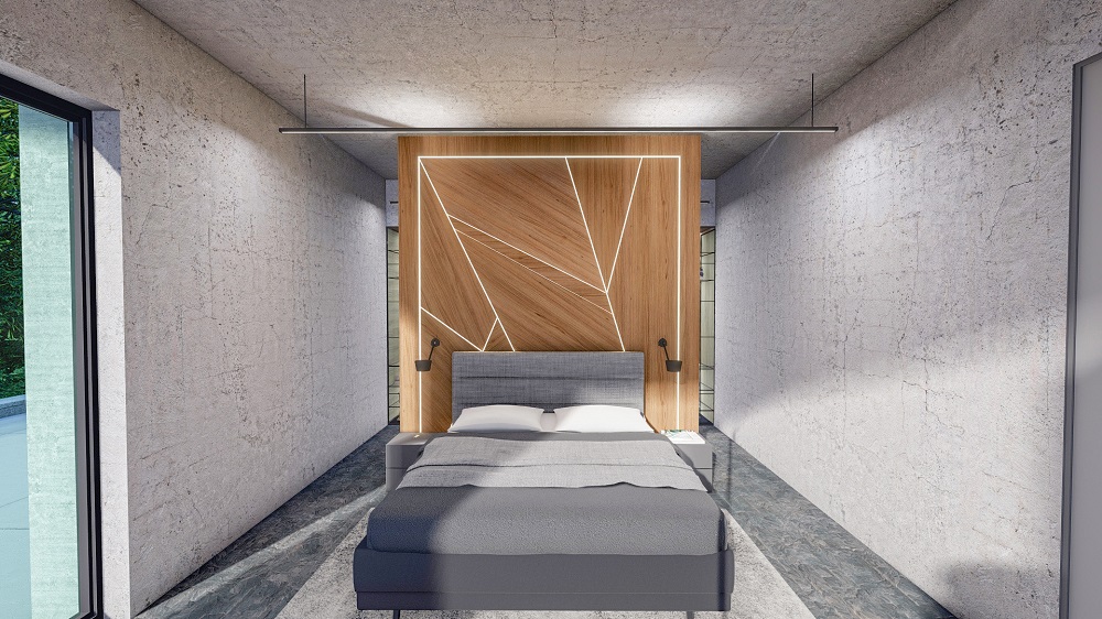 חדר שינה מהחלומות אדריכלות עכשווית - טובה וצילה משרד אדריכלים